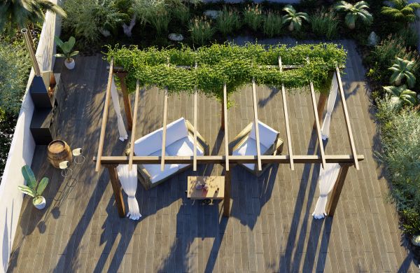 Pergola Reconstruction