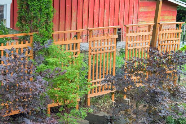 Wood Trellis Mounting in Freehold